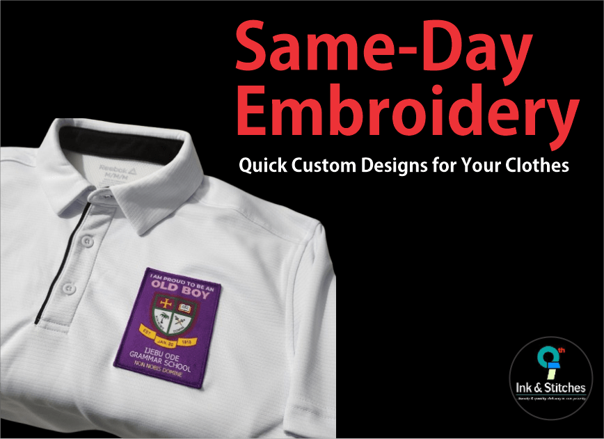 Same-Day Embroidery