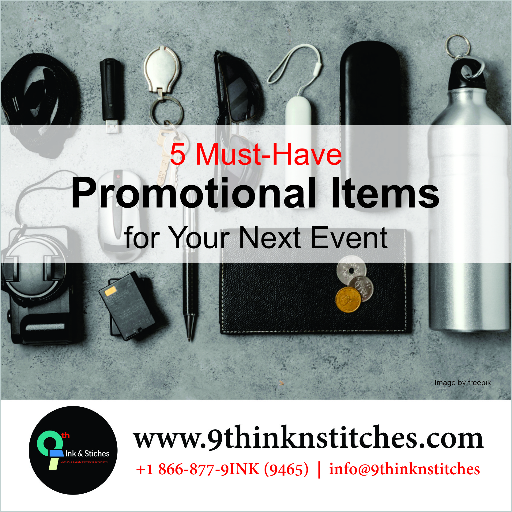 5 Must-Have Promotional Items for Your Next Event