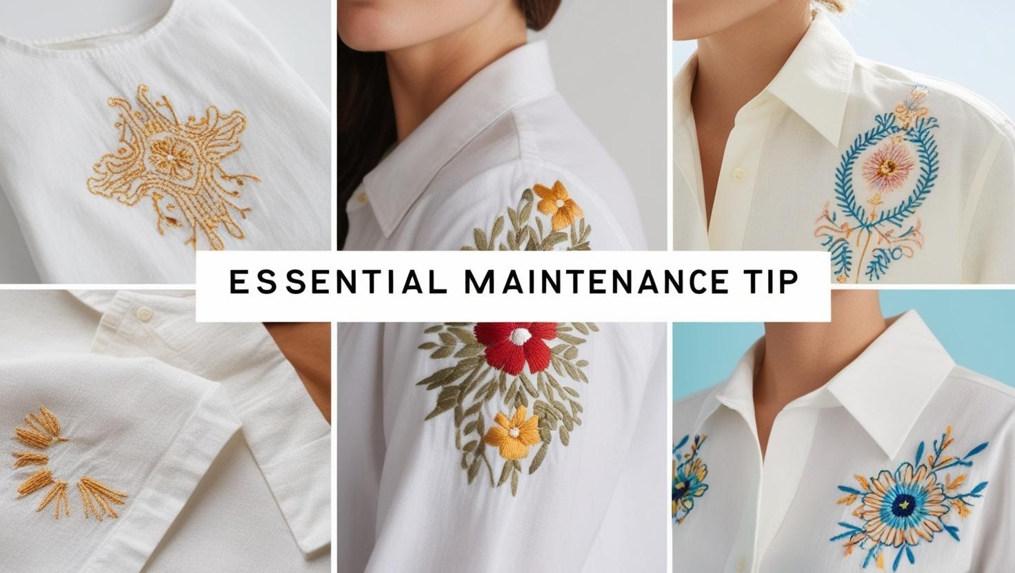 5 Essential Tips for Maintaining Your Embroidered Apparel