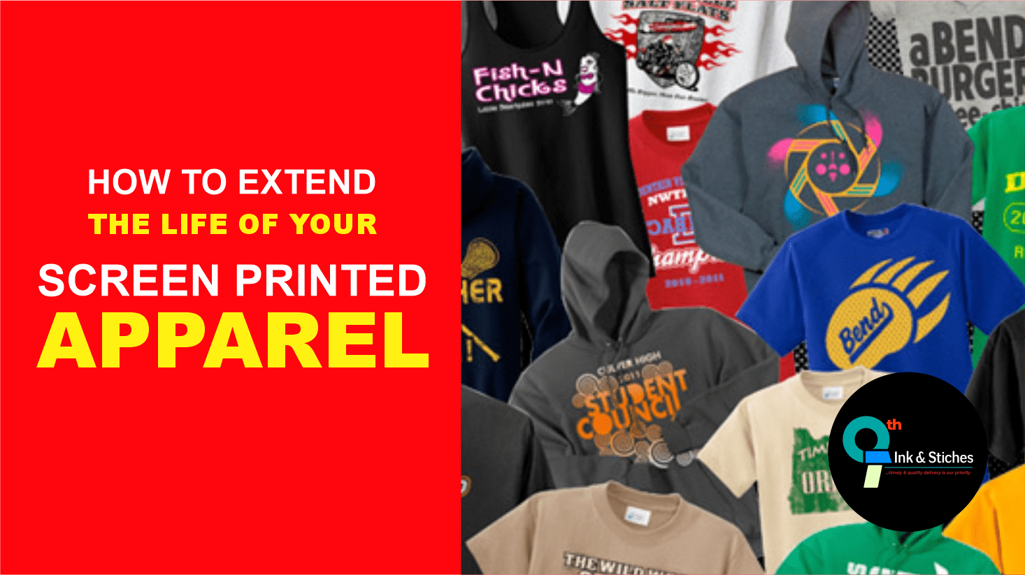 How to Extend the Life of Your Screen Printed Apparel