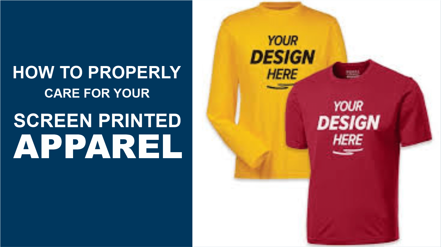 How to Properly Care for Your Screen Printed Apparel